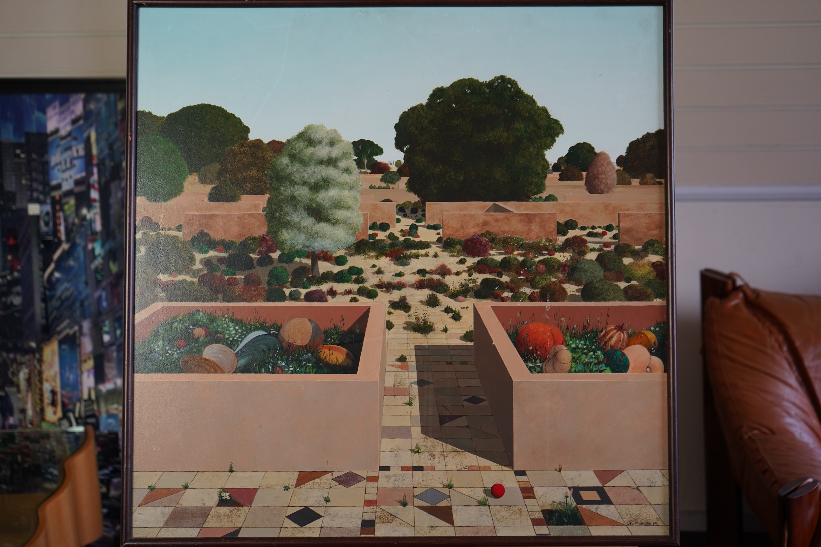 Cedric Huson, Contemporary, Deserted Garden